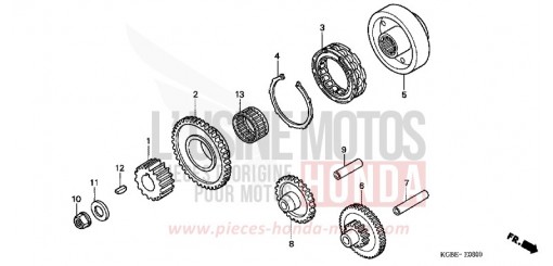 STARTING CLUTCH VT125C1 de 2001